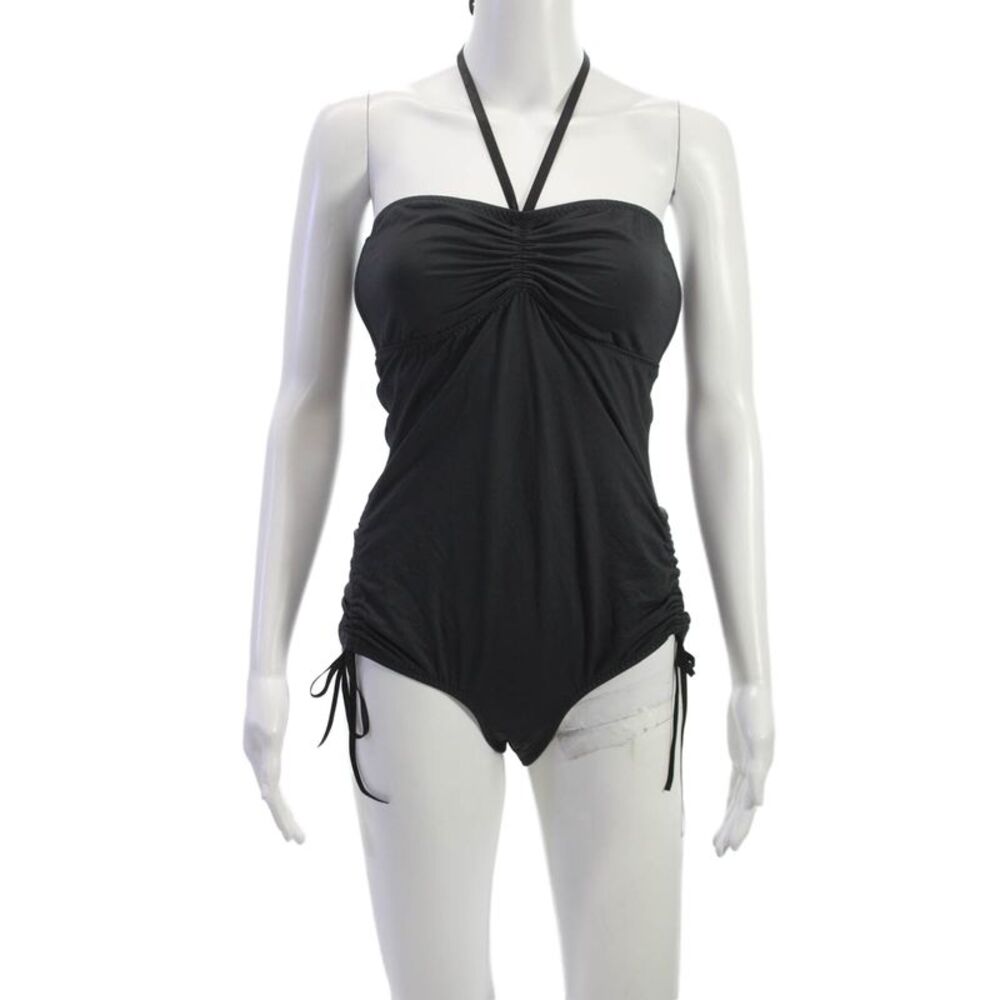 Malia Mills Womens Swimwear One Piece Black Size 8
